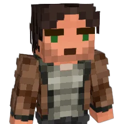 7R06 Minecraft avatar bust