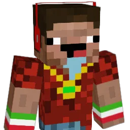 7XENONFTW Minecraft avatar bust