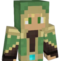 7uri Minecraft avatar bust