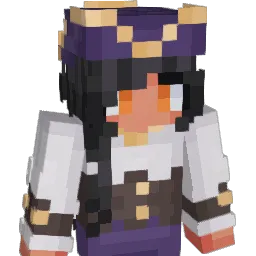 85x10FUTTIES Minecraft avatar bust