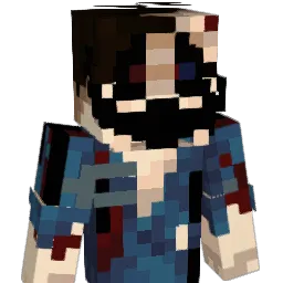8641 Minecraft avatar bust