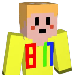 877er Minecraft avatar bust
