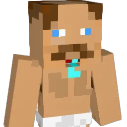89ko Minecraft avatar bust