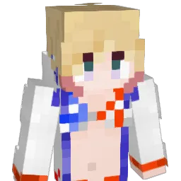 8ther Minecraft avatar bust