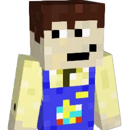 9000TEETH Minecraft avatar bust