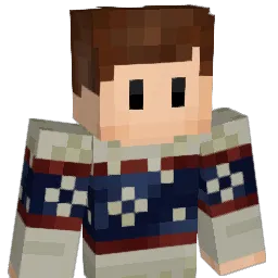 900u Minecraft avatar bust