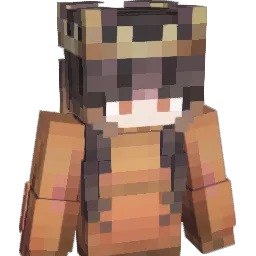 90876 Minecraft avatar bust