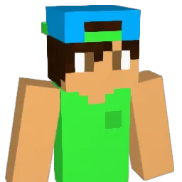 90s_ Minecraft avatar bust
