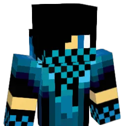 90wer Minecraft avatar bust