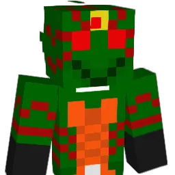 913 Minecraft avatar bust