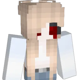 916km Minecraft avatar bust