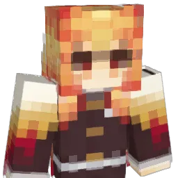 924M Minecraft avatar bust