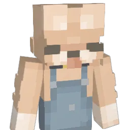 9929_H Minecraft avatar bust