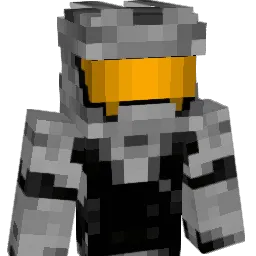 99captain Minecraft avatar bust
