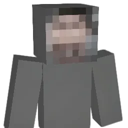 9lue Minecraft avatar bust