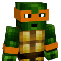 9x15 Minecraft avatar bust