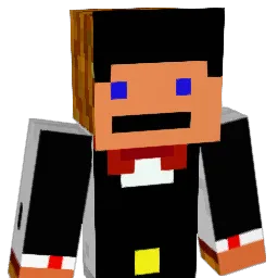 A44MgNm Minecraft avatar bust