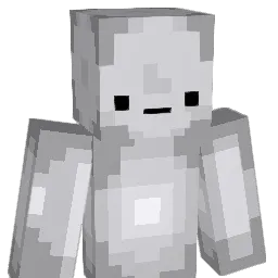 AA3310 Minecraft avatar bust