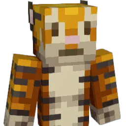 AAE_TigerSkin Minecraft avatar bust