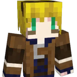 AAGGG Minecraft avatar bust