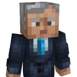 ABG187798 Minecraft avatar bust