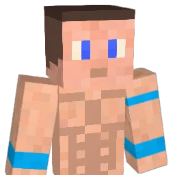 ACE75068 Minecraft avatar bust