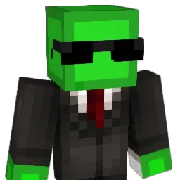 AFriendlyZombie Minecraft avatar bust