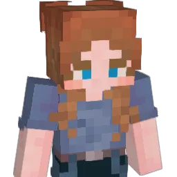 AGG5477 Minecraft avatar bust