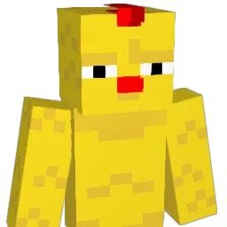AHJUNJUN Minecraft avatar bust