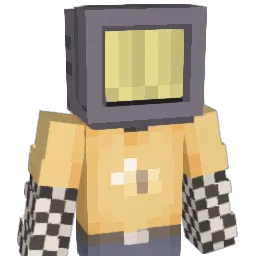 AJ9233 Minecraft avatar bust