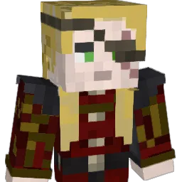 AJC17339 Minecraft avatar bust