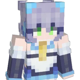 AJiuLingFia Minecraft avatar bust