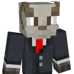 AK144 Minecraft avatar bust
