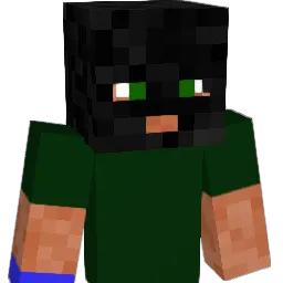 AK42340 Minecraft avatar bust
