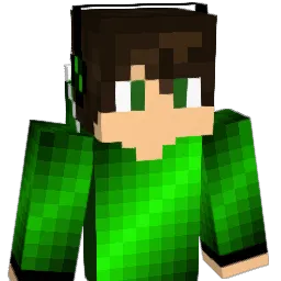AK5U Minecraft avatar bust