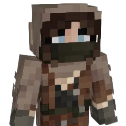 AME13340 Minecraft avatar bust