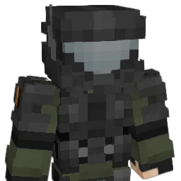 AM_SQ Minecraft avatar bust