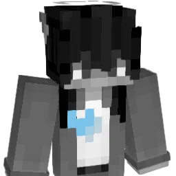 ANNYmated Minecraft avatar bust