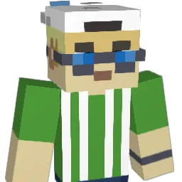 ANTARTIDA88 Minecraft avatar bust