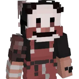 APaintedFace Minecraft avatar bust