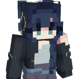 AQ29 Minecraft avatar bust