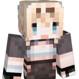 AQUA3710 Minecraft avatar bust