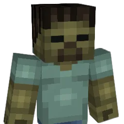 ARWG124 Minecraft avatar bust