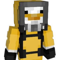 ASDFmuffin Minecraft avatar bust