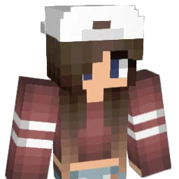AZIZA24SERATTO Minecraft avatar bust