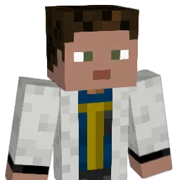 Aagobert Minecraft avatar bust