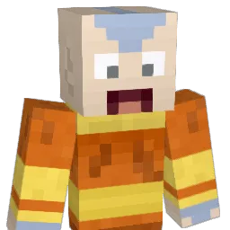 AangLee Minecraft avatar bust