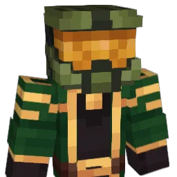 Aarods Minecraft avatar bust