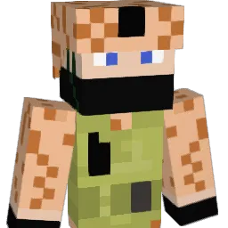 AaronBadassery Minecraft avatar bust