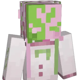 Abby2Lilly Minecraft avatar bust